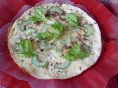 Omletas su salierais pagrindine nuotrauka