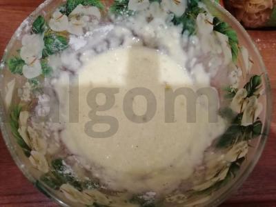 Kepta žiedinė kopūstai tešloje Žingsnis 2