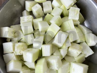 Daržovių troškinys su vištienos krūtinėle Žingsnis 1