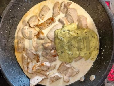 Makaronai su ligūrijos žolelių padažu Žingsnis 3