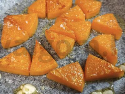 Kanapė su moliūgu ir sūriu Žingsnis 3