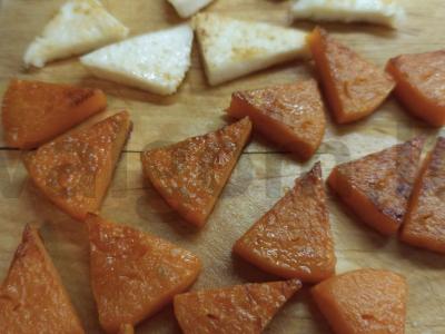 Kanapė su moliūgu ir sūriu Žingsnis 4