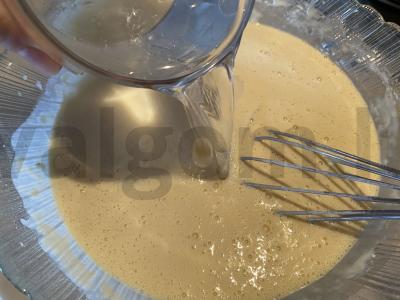 Blynai su pienu ir kondensuotu pienu Žingsnis 4