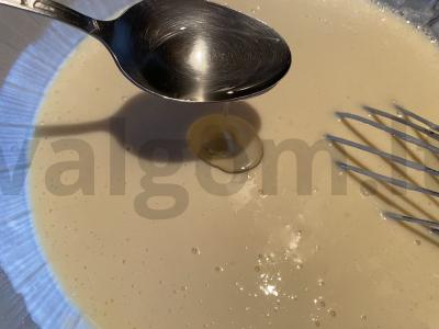 Blynai su pienu ir kondensuotu pienu Žingsnis 5