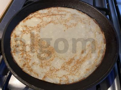 Blynai su pienu ir kondensuotu pienu Žingsnis 6