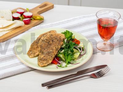 Kalakutienos filė grikių miltų paniruotėje pagrindine nuotrauka