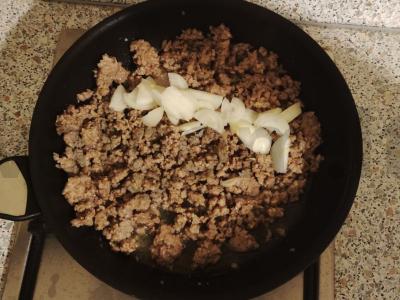 Makaronai su mėsos padažu Žingsnis 3