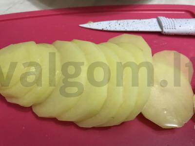 Patingėlių bulvės Žingsnis 1