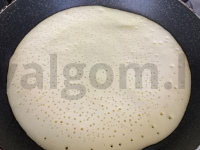 PP pica iš ryžių miltų su kumpiu Žingsnis 5