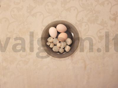 Pavasarinė okroška ant tanno su žolelėmis Žingsnis 1