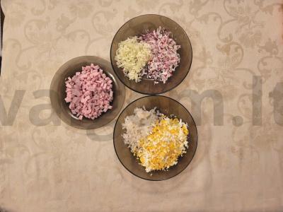 Pavasarinė okroška ant tanno su žolelėmis Žingsnis 3