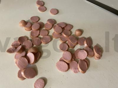 Traški, auksinės spalvos ir puri pica su pieno dešrelėmis Žingsnis 4