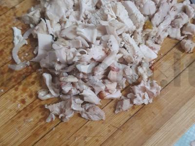 Salotas „Karibai“ su vištiena ir ananasu Žingsnis 3