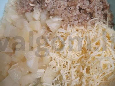 Salotas „Karibai“ su vištiena ir ananasu Žingsnis 6