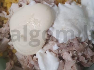 Salotas „Karibai“ su vištiena ir ananasu Žingsnis 7