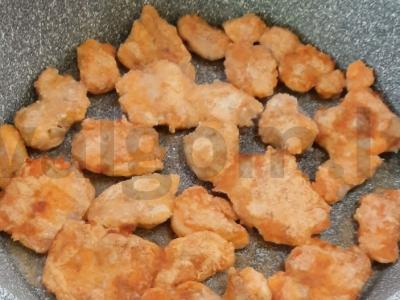 Žuvies ikrų užkandis keptuvėje Žingsnis 4