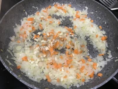 Azijietiškas ryžiai su kukurūzais ir antiena Žingsnis 2