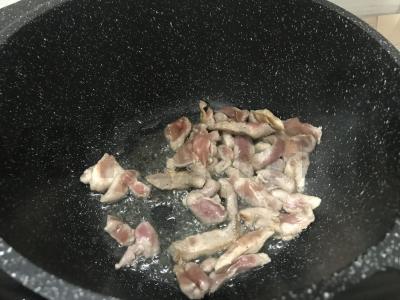 Azijietiškas ryžiai su kukurūzais ir antiena Žingsnis 7