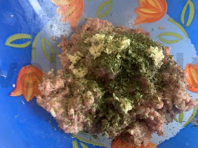 Dolma su faršu ir ryžiais Žingsnis 2