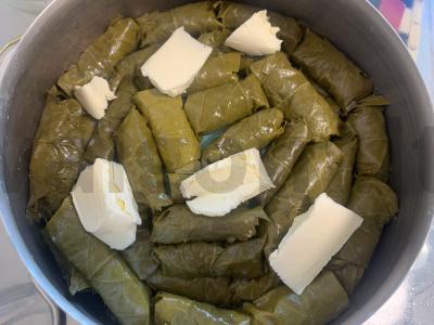 Dolma su faršu ir ryžiais Žingsnis 8