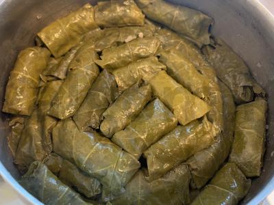 Dolma su faršu ir ryžiais pagrindine nuotrauka