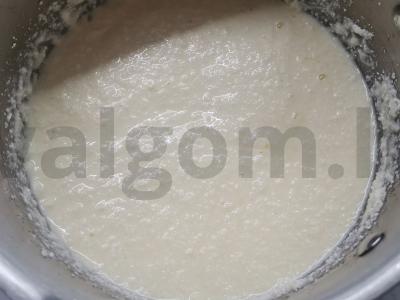 Makaronų pyragas kaip vaikų darželyje Žingsnis 5