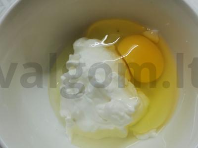 Makaronų pyragas kaip vaikų darželyje Žingsnis 9