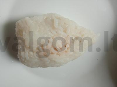 Onigiri su krevetėmis ir midijomis Žingsnis 3