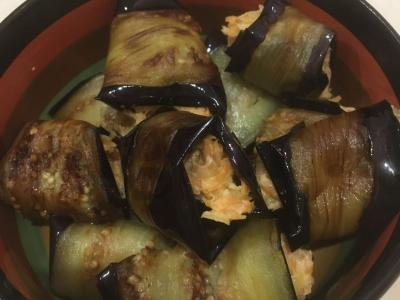 Baklažanų ritinėliai Žingsnis 5