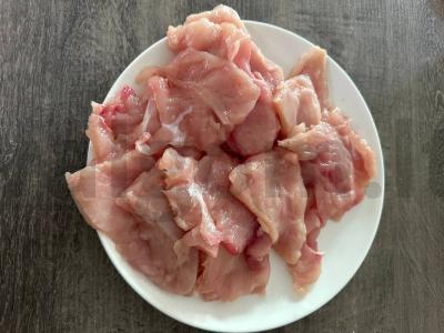 Vištiena su spanguolių uogiene Žingsnis 1