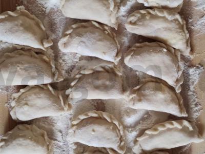 Koldūnai su varške Žingsnis 5