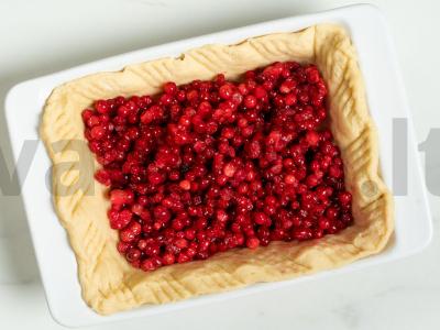 Spanguolių pyragas su grietine Žingsnis 4