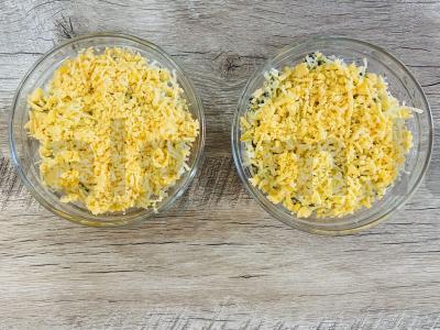 Salotas „Saulėtas“ su morkomis Žingsnis 6