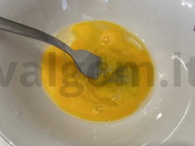 Baklažanų ritinėliai Žingsnis 3