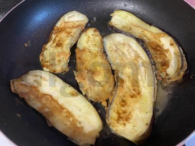 Baklažanų ritinėliai Žingsnis 5