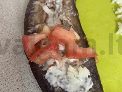 Baklažanų ritinėliai Žingsnis 9