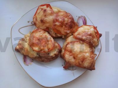 Kalakutienos kotletai su siurprizu pagrindine nuotrauka