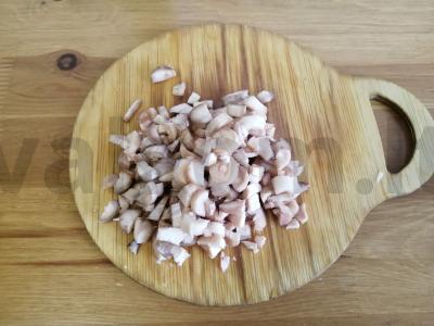 Įdaryti grybai „Sotūs“ Žingsnis 2