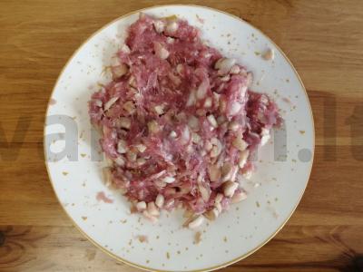 Įdaryti grybai „Sotūs“ Žingsnis 5