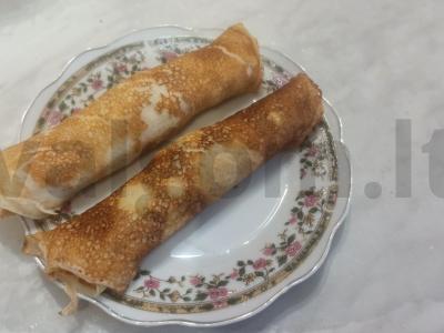 Blynai su varškės įdaru desertui Žingsnis 3