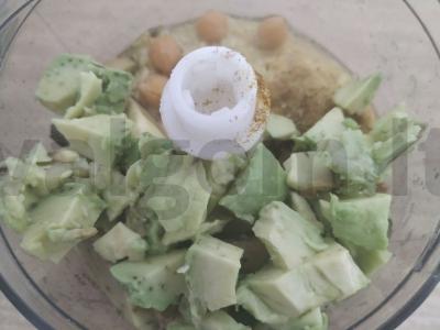 Kokosų humusas su avokadu Žingsnis 2