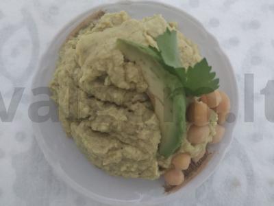 Kokosų humusas su avokadu pagrindine nuotrauka