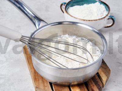 Namų majonezas vegetariškiems patiekalams Žingsnis 1