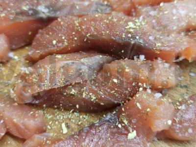 Traški žuvis be fritiūro Žingsnis 1