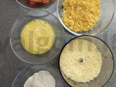 Traški žuvis be fritiūro Žingsnis 2