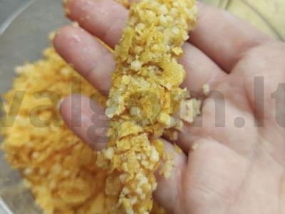 Traški žuvis be fritiūro Žingsnis 5