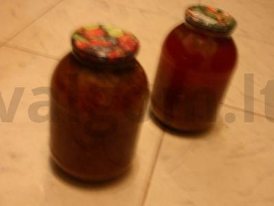 Karališkas agrastų uogienė Žingsnis 6