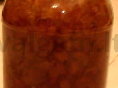 Karališkas agrastų uogienė pagrindine nuotrauka