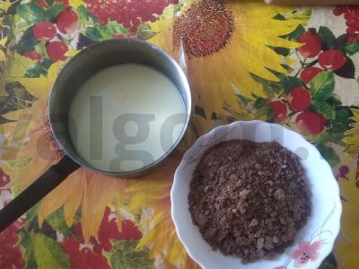 Desertas su adygei sūriu imbieriniuose sausainiuose Žingsnis 2