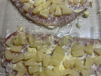 Kalakutiena su ananasais Žingsnis 3